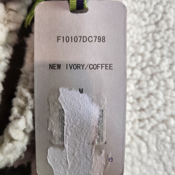 New Te Verde Sherpa Pullover Sweater Size M - Picture 6 of 7